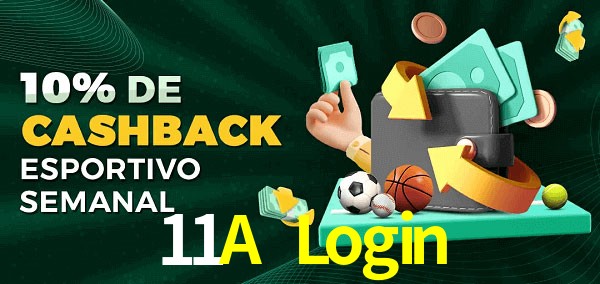 10% de bônus de cashback na 11A Login